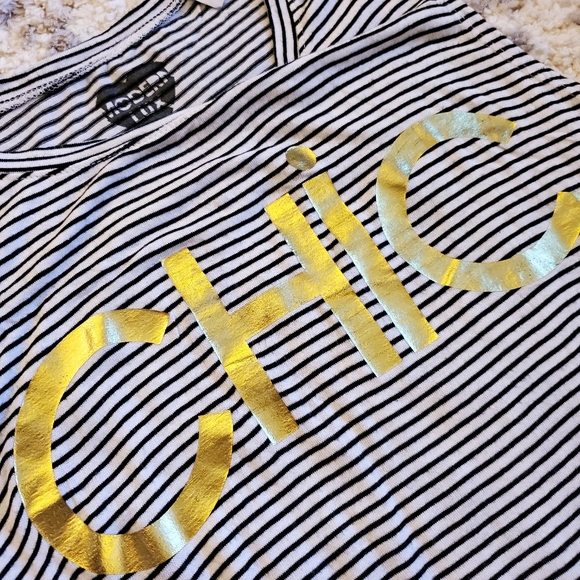 MODERN LUX | striped graphic tank - Picture 2 of 3